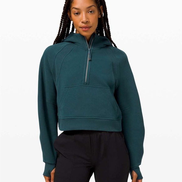 lululemon athletica Tops - Lululemon Scuba Oversized 1/2 Zip Hoodie